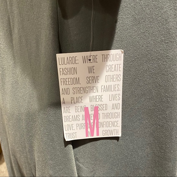 LuLaRoe Perfect T, Gray, NWT - Picture 3 of 4